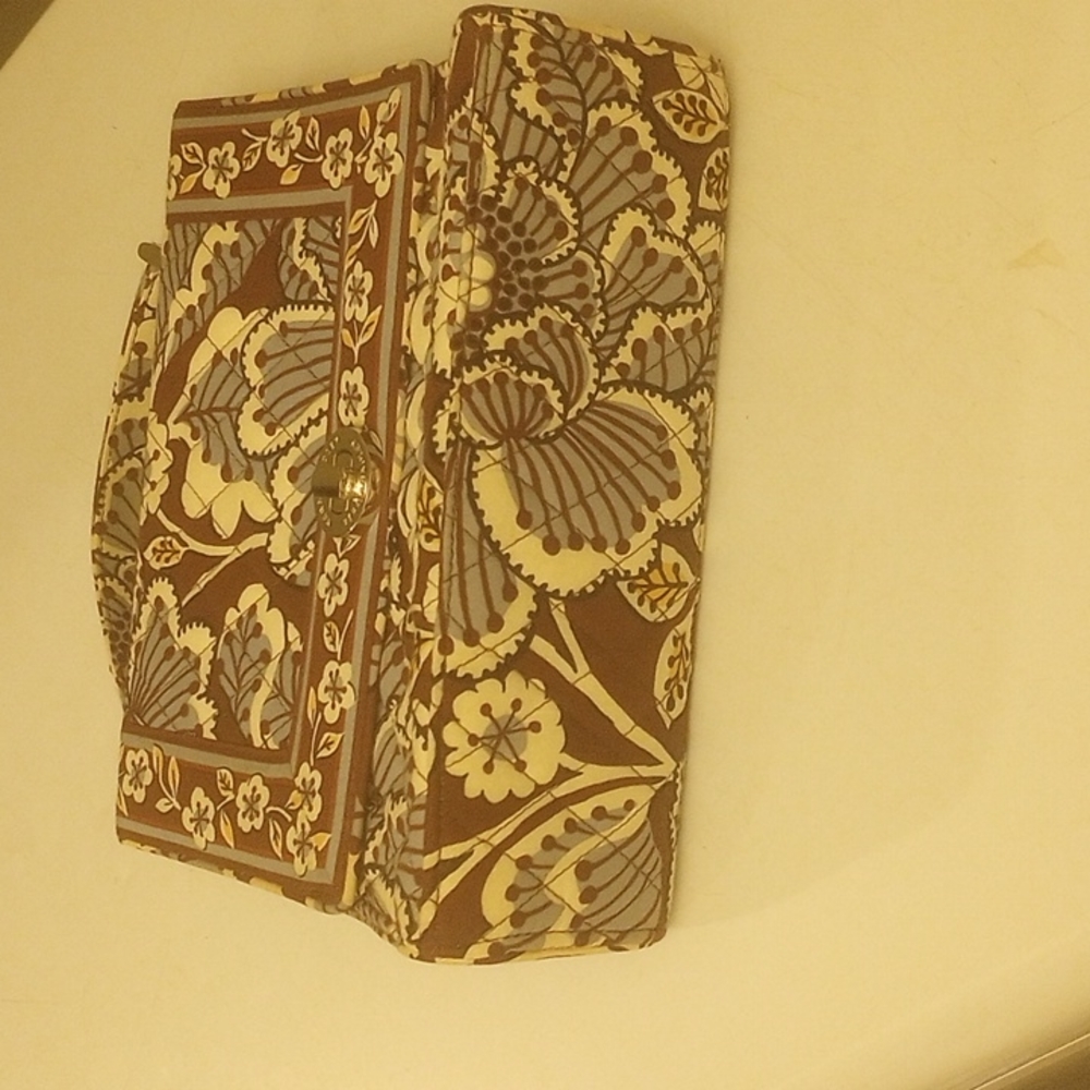 Vera Bradley Brown Floral Handbag